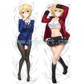 Girls und Panzer Dakimakura Darjeeling Body Pillow Case