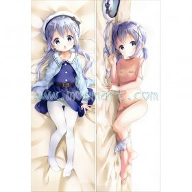 Is The Order a Rabbit Dakimakura Kafuu Chino Body Pillow Case 05