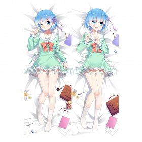 Re:Zero Dakimakura Rem Body Pillow Case 18