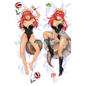 Super Mario Dakimakura Bowsette Body Pillow Case