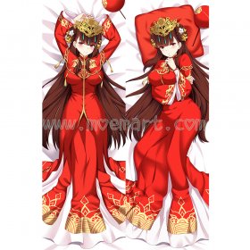 Azur Lane Dakimakura Yat Sen Body Pillow Case