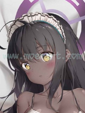 Blue Archive Dakimakura Kakudate Karin Body Pillow Case 04