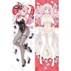 Kaguya-sama Dakimakura Fujiwara Chika Body Pillow Case 09