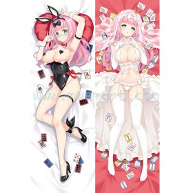 Kaguya-sama Dakimakura Fujiwara Chika Body Pillow Case 11