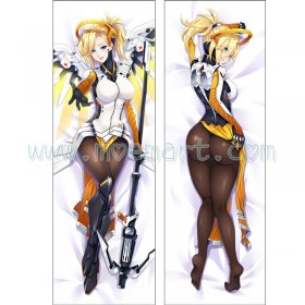 Overwatch Dakimakura Mercy Angela Ziegler Body Pillow Case