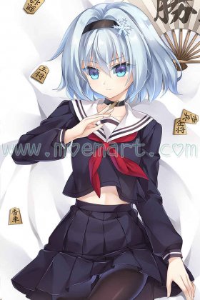 Ryuuou no Oshigoto Dakimakura Ginko Sora Body Pillow Case 04