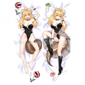 Super Mario Dakimakura Bowsette Body Pillow Case 02