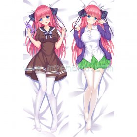 The Quintessential Quintuplets Dakimakura Nakano Nino Body Pillow Case 09