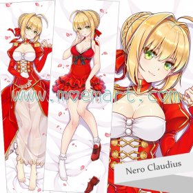 Fate/Grand Order Dakimakura Saber Nero Claudius Drusus Body Pillow Case