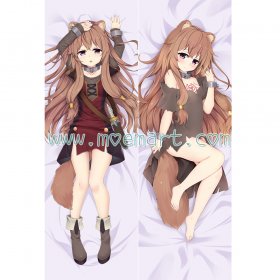 The Rising of the Shield Hero Dakimakura Raphtalia Body Pillow Case