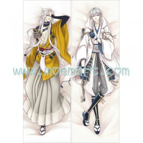 Touken Ranbu Dakimakura Kogitsunemaru Tsurumaru Kuninaga Body Pillow Case