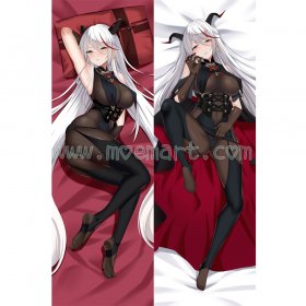 Azur Lane Dakimakura KMS Agir Body Pillow Case