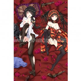 Date a Live Dakimakura Kurumi Tokisaki Body Pillow Case 59