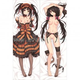 Date a Live Dakimakura Kurumi Tokisaki Body Pillow Case 55