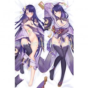 Genshin Impact Dakimakura Baal Raiden Shogun Body Pillow Case 08