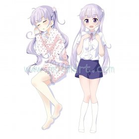 New Game! Dakimakura Aoba Suzukaze Body Pillow Case 04