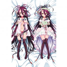 NO GAME NO LIFE Dakimakura Shiro Body Pillow Case 02