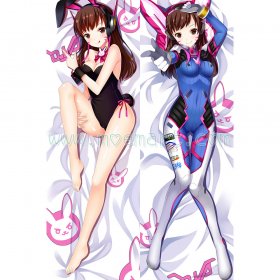 Overwatch OW Dakimakura D.Va Body Pillow Case 05