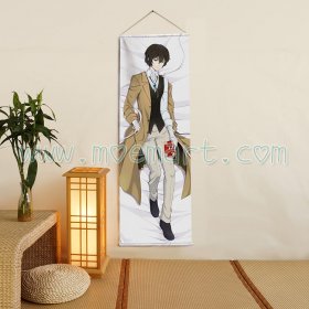 Bungo Stray Dogs Osamu Dazai Anime Poster Wall Scroll Painting