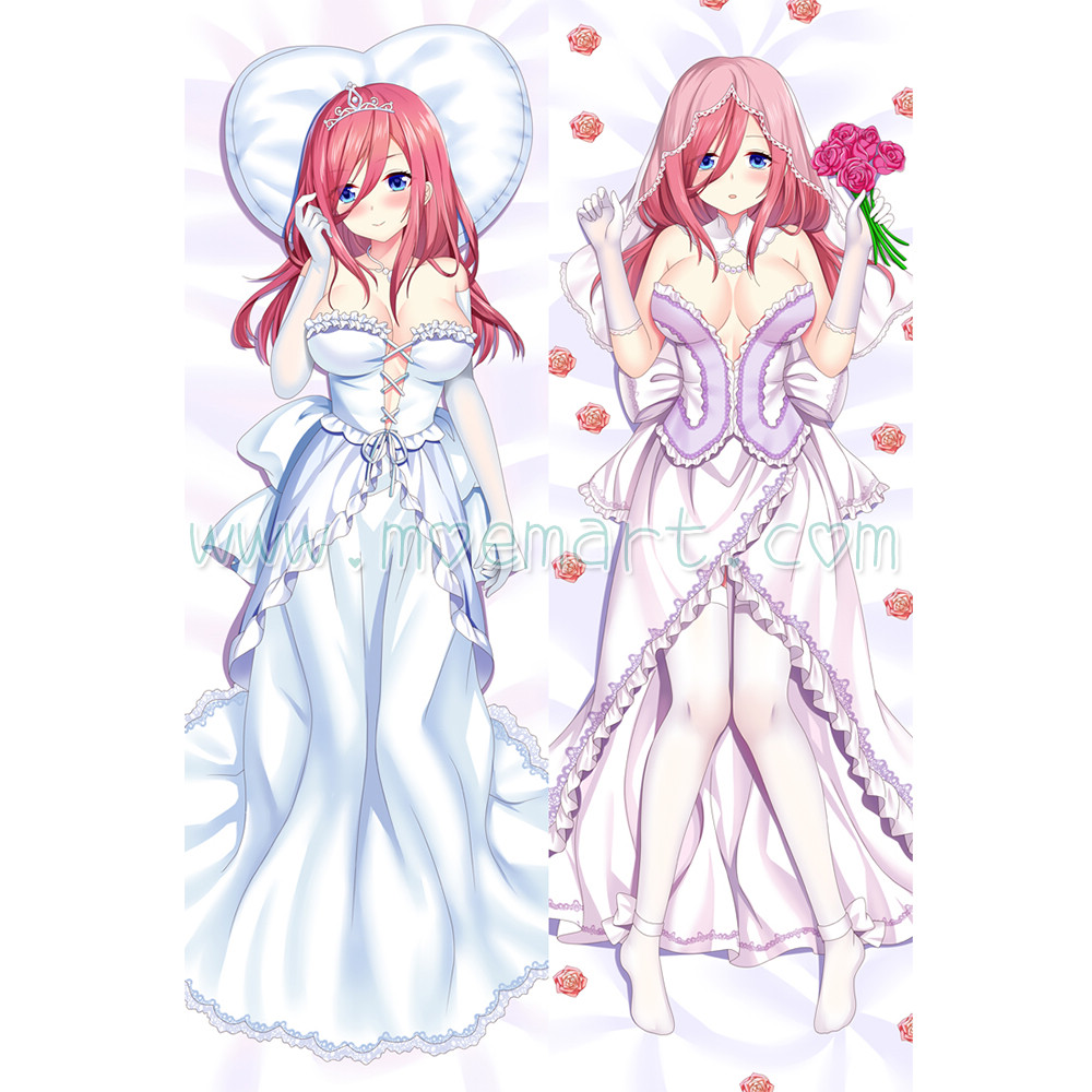 The Quintessential Quintuplets <b>Dakimakura</b> Nakano Miku Body Pillow Case 26. 